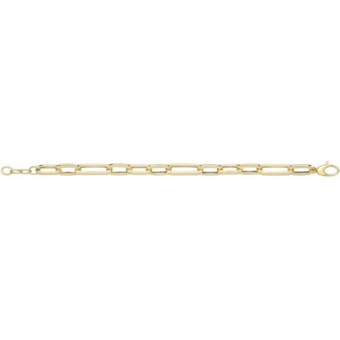 9ct Yellow Gold Hollow Bracelet BR680