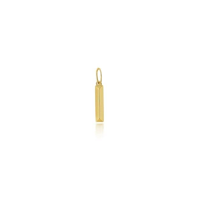 9ct Yellow Gold Initial Pendant PN1069/I