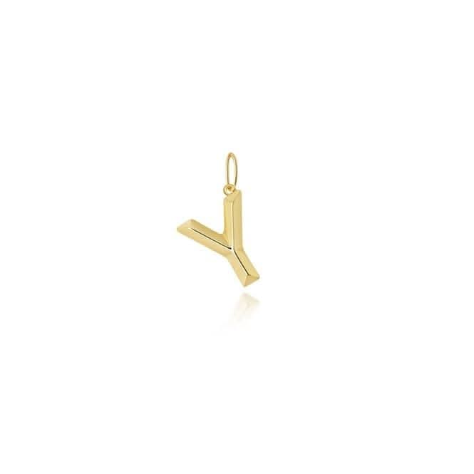 9ct Yellow Gold Initial Pendant PN1069/Y