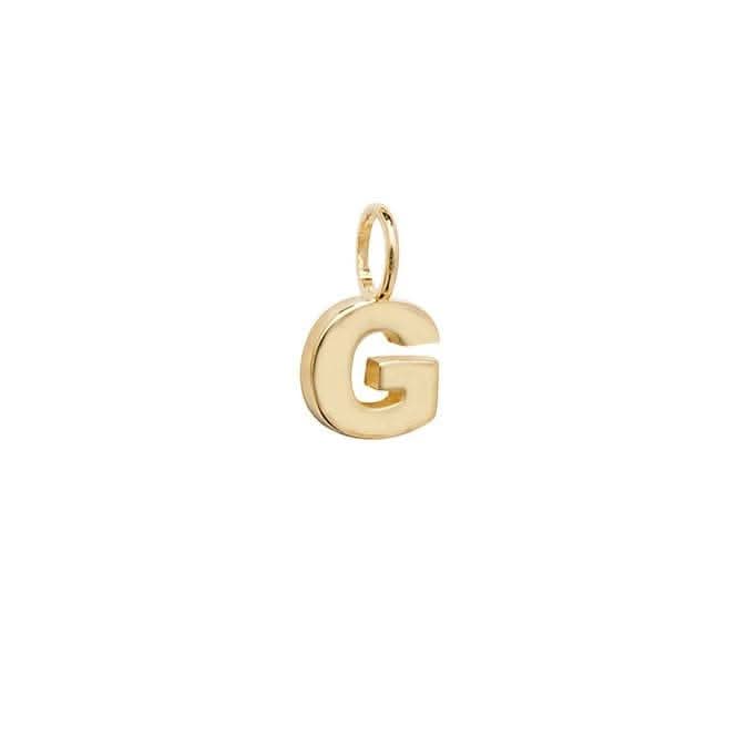9ct Yellow Gold Initial Pendant PN1070/G