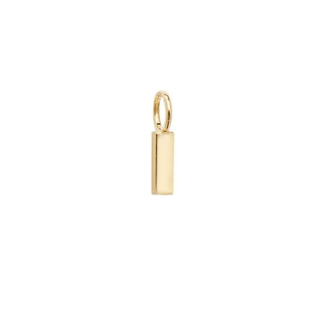 9ct Yellow Gold Initial Pendant PN1070/I