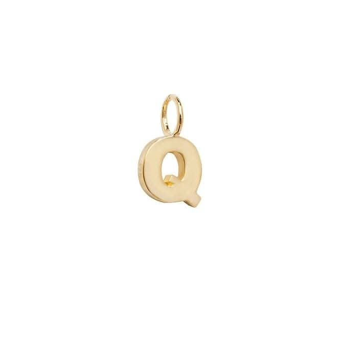 9ct Yellow Gold Initial Pendant PN1070/Q