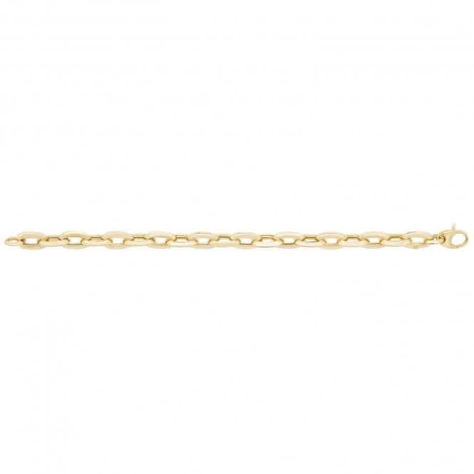 9ct Yellow Gold Ladies Fancy Bracelet NK089B