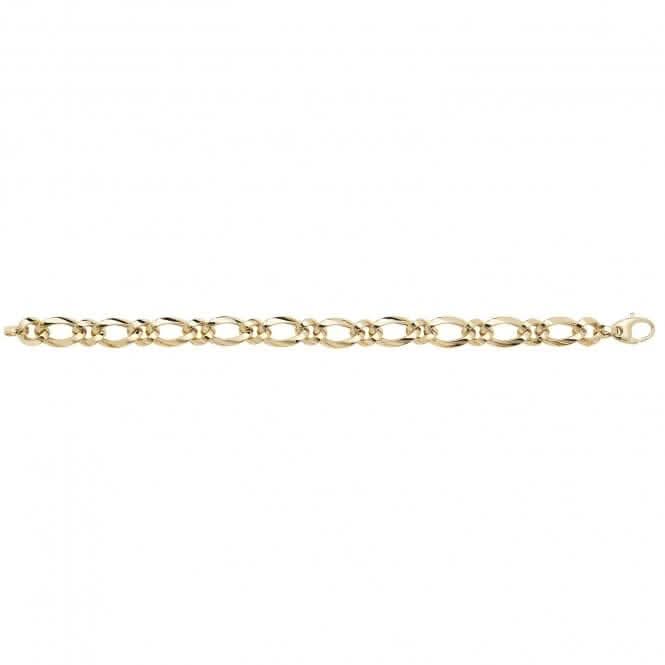 9ct Yellow Gold Ladies Bracelet BR558