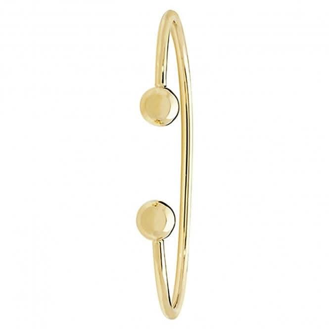 9CT Yellow Gold Torc Bangle BN115