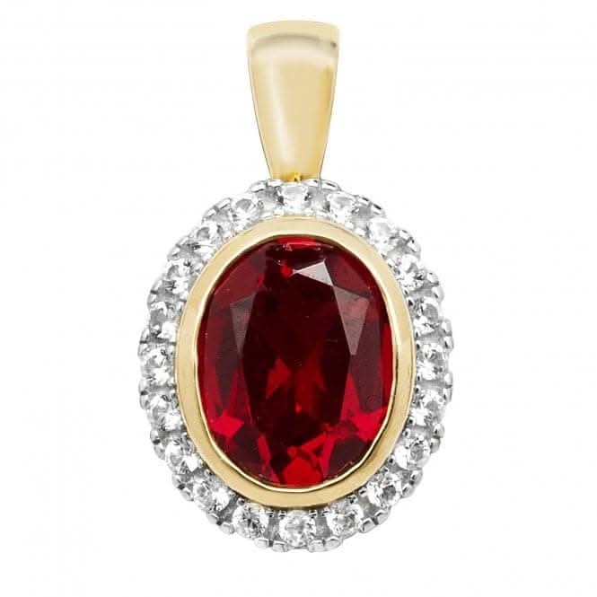 9ct Yellow Gold Pendant PN1202R