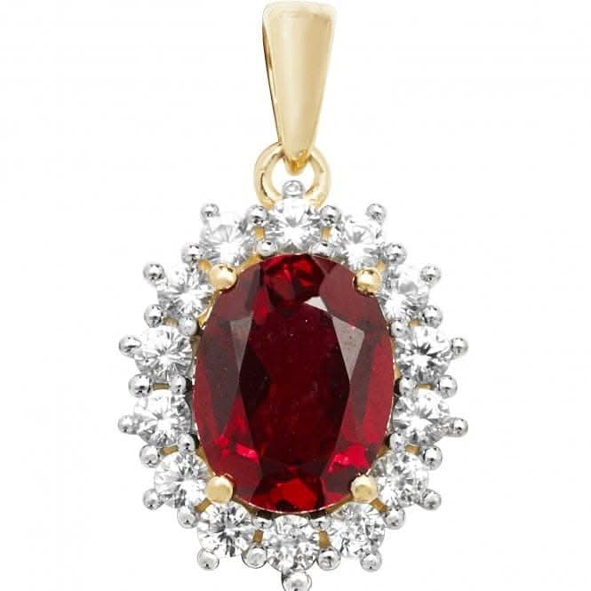 9ct Yellow Gold Pendant PN1204R