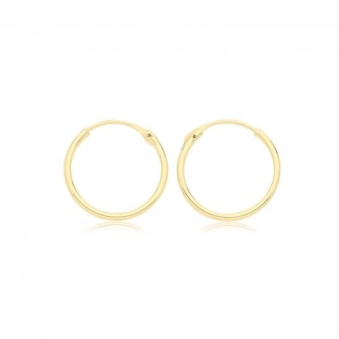 9CT Yellow Gold Sleepers ES155