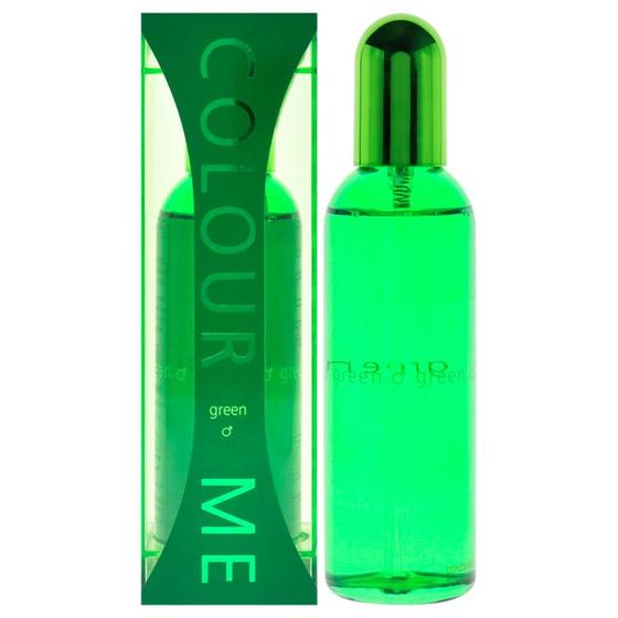 Milton Lloyd Colour Me Green Eau de Toilette 90ml Spray Men's Fragrance