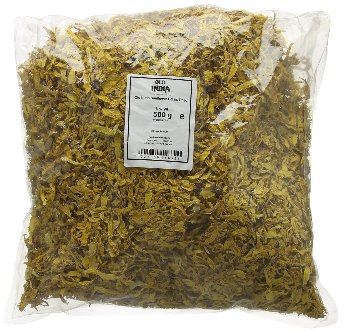 Old India Sunflower Petals Dried 500 g