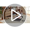 Lifewit 40L Under Bed Storage Containers 6 Pack, Foldable Clothing Storage Bags with Front Clear Window, Closet Organizers and Storage for Towels, Clothes, Blankets, Grey