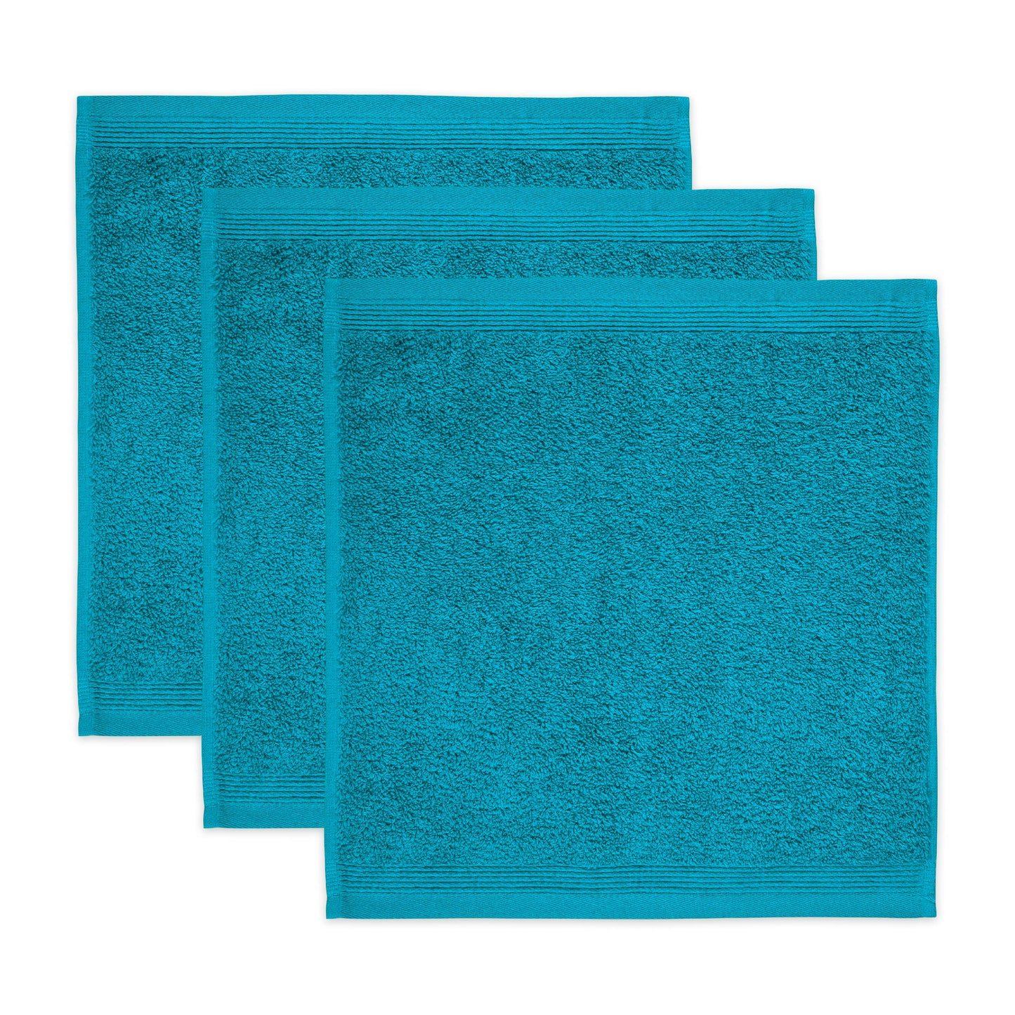 M?ve 3er set Superwuschel soap cloth 30 x 30 cm made of 100% cotton, lagoon
