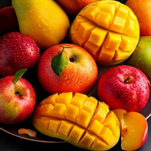 Apple and Mango Food Flavouring - Professional High Strength - 500ml