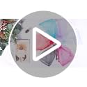 G2PLUS Pink Organza Gift Pouches, 10x15 CM Medium Organza Favour Bags, 100 PCS Wedding Jewelry Bags, Clear Mesh Pouches Perfect for Wedding, Christmas, Birthday, Anniversary