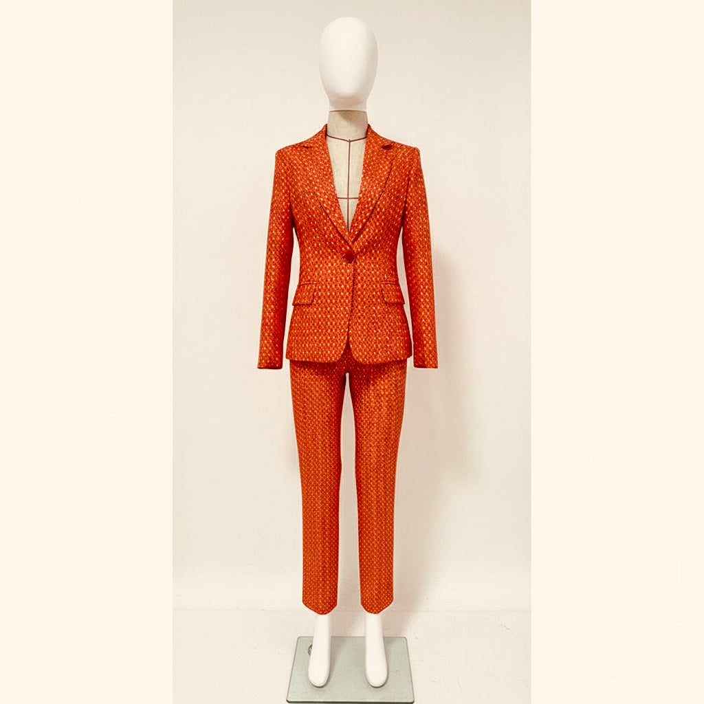 Women's Luxury Evening Suit | Single Button Luxury Suit