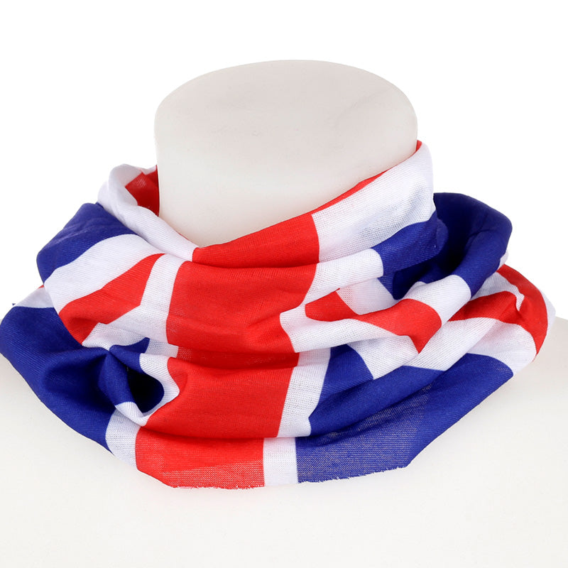 Neck Warmer Tube Scarf - Union Jack