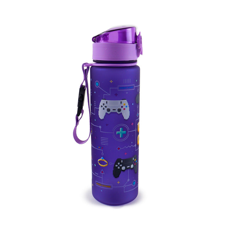 Game Over Pop Top 600ml Shatterproof Bottle