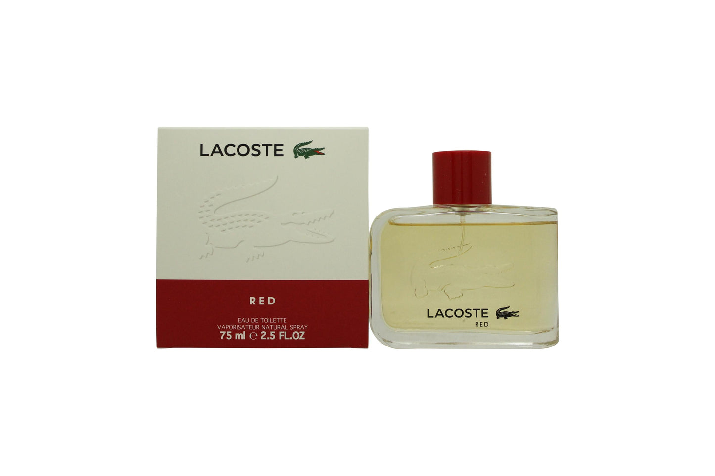 Lacoste Red Eau de Toilette 75ml Spray Men's Fragrance