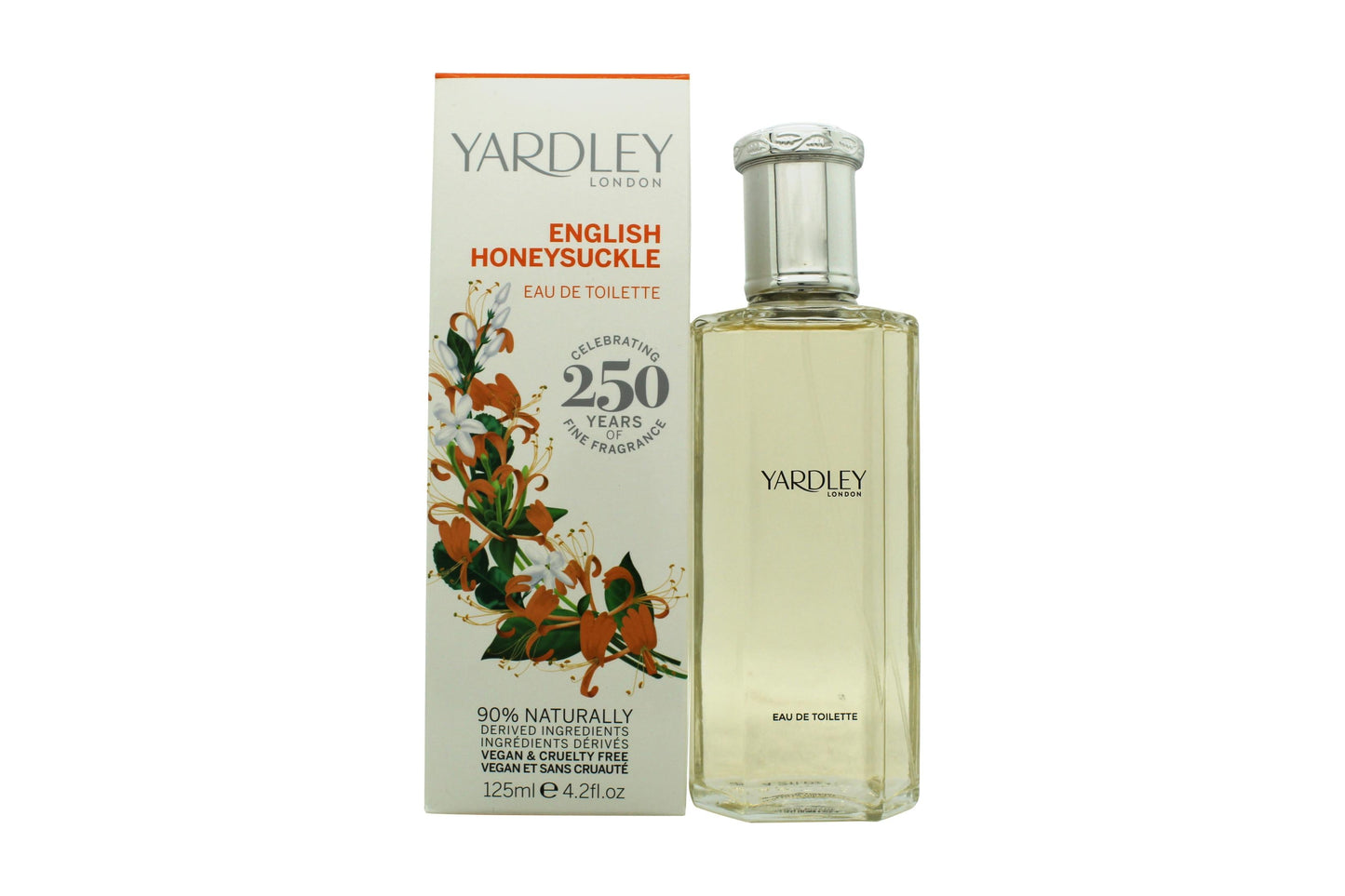 Yardley English Honeysuckle Eau de Toilette 125ml Spray Women's Fragrance