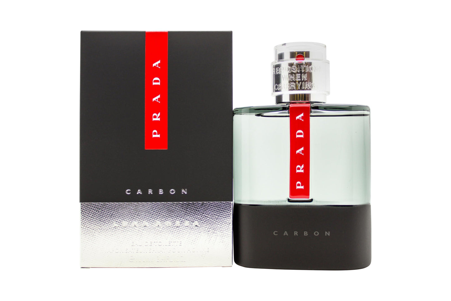 Prada Luna Rossa Carbon Eau de Toilette 100ml Spray Men's Fragrance