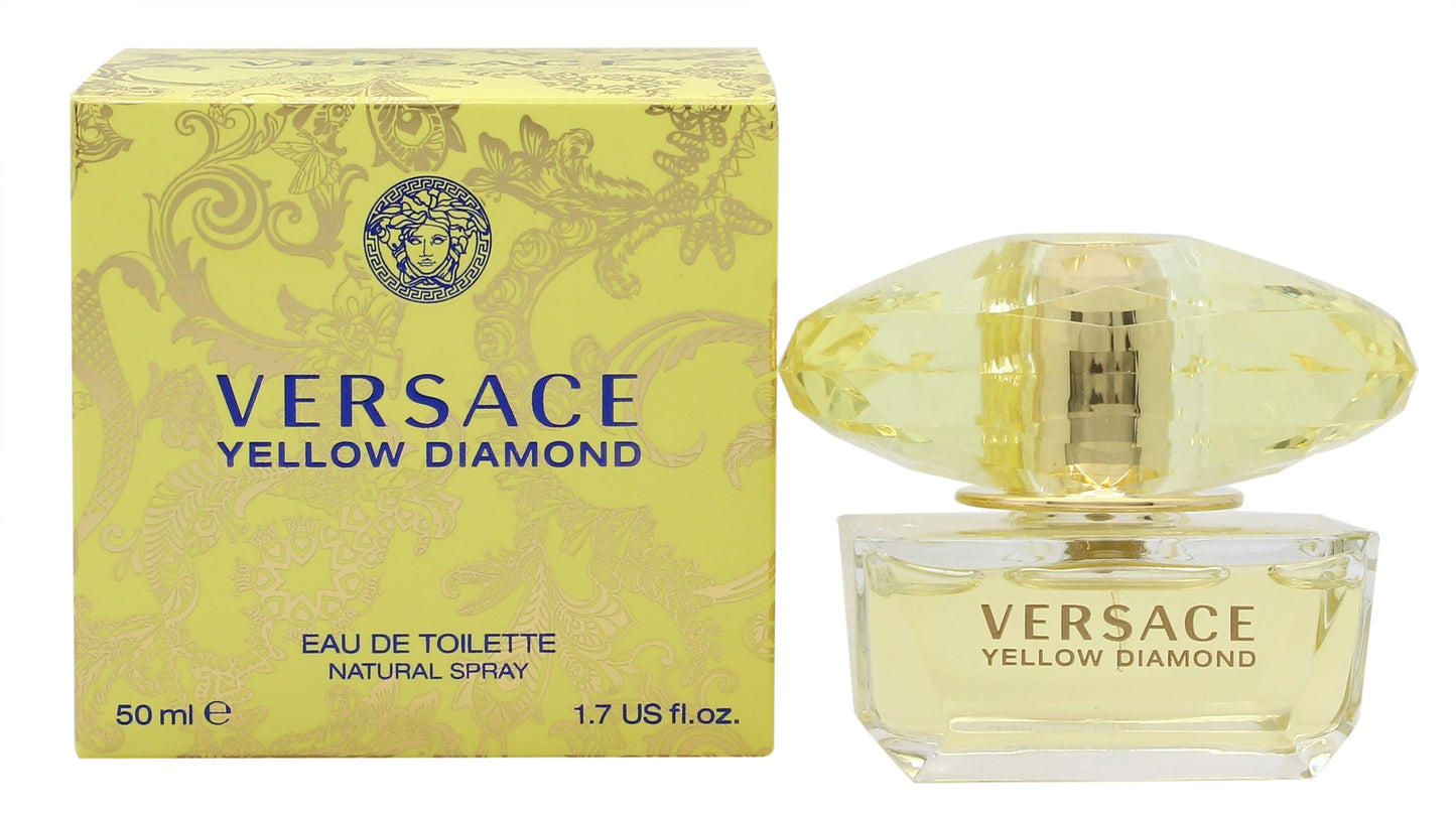 Versace Yellow Diamond Eau de Toilette 50ml Spray Women's Fragrance