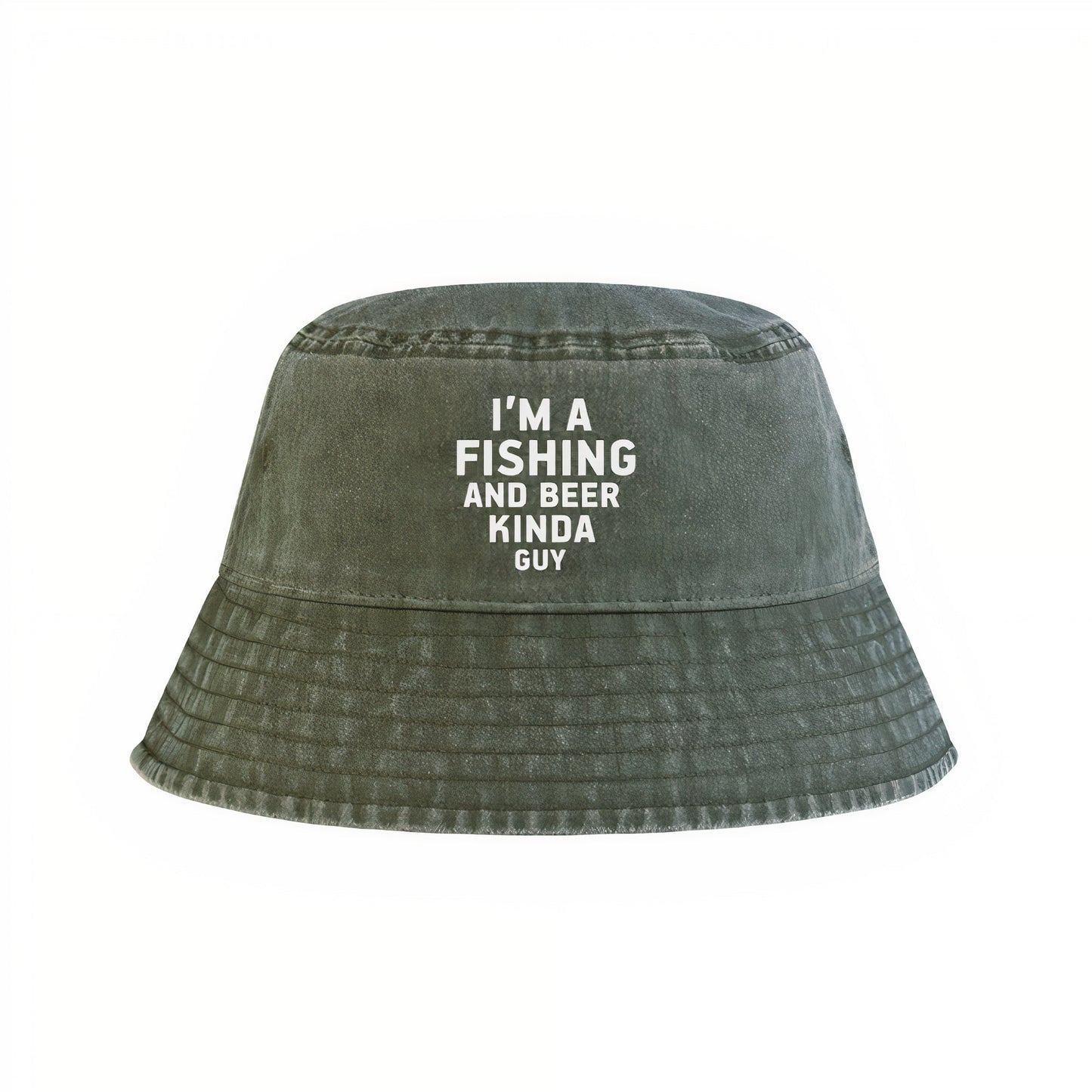 Fishing & Beer Kinda Guy Bucket Hat