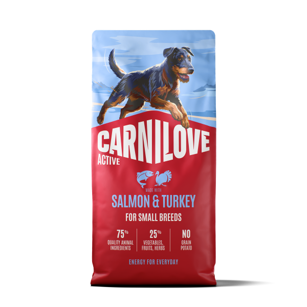 Carnilove Active Salmon & Turkey Puppy 4kg