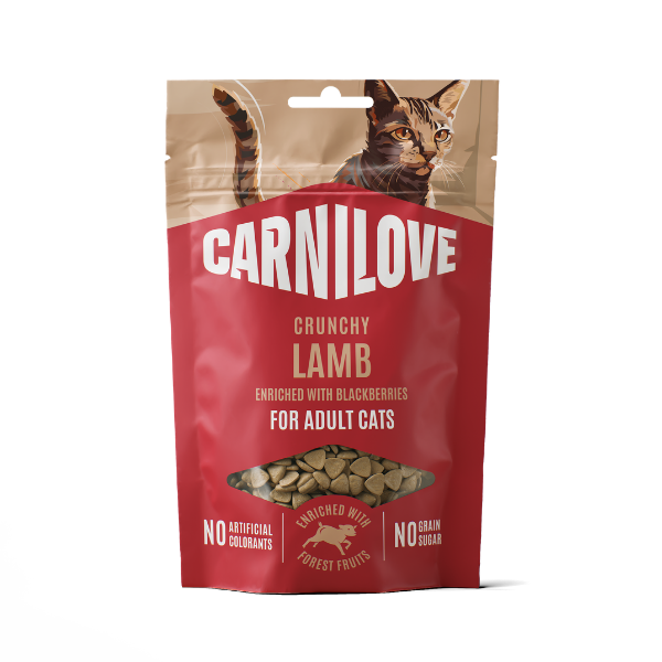 Carnilove Lamb with Blackberries Crunchy Cat Treats 10 x 50g