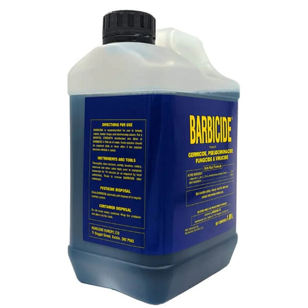 Barbicide Disinfectant Concentrate Professional-Grade Sterilization for Barbers & Salons 1.89L/63.91oz