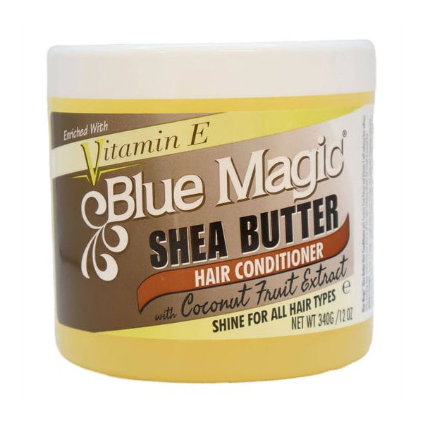 Blue Magic Shea Butter Hair Conditioner 12 oz / 355 ml - Deep Moisture & Shine for Natural & Relaxed Hair