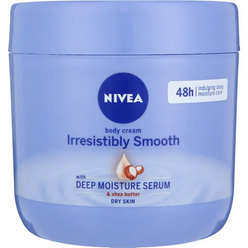 Nivea Body Cream Irresistibly Smooth for Soft, Supple Skin 400ml/13.53 oz