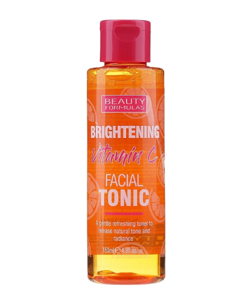 Beauty Formulas Brightening Facial Tonic 5 oz / 150 ml - For Radiant, Even-Toned Skin