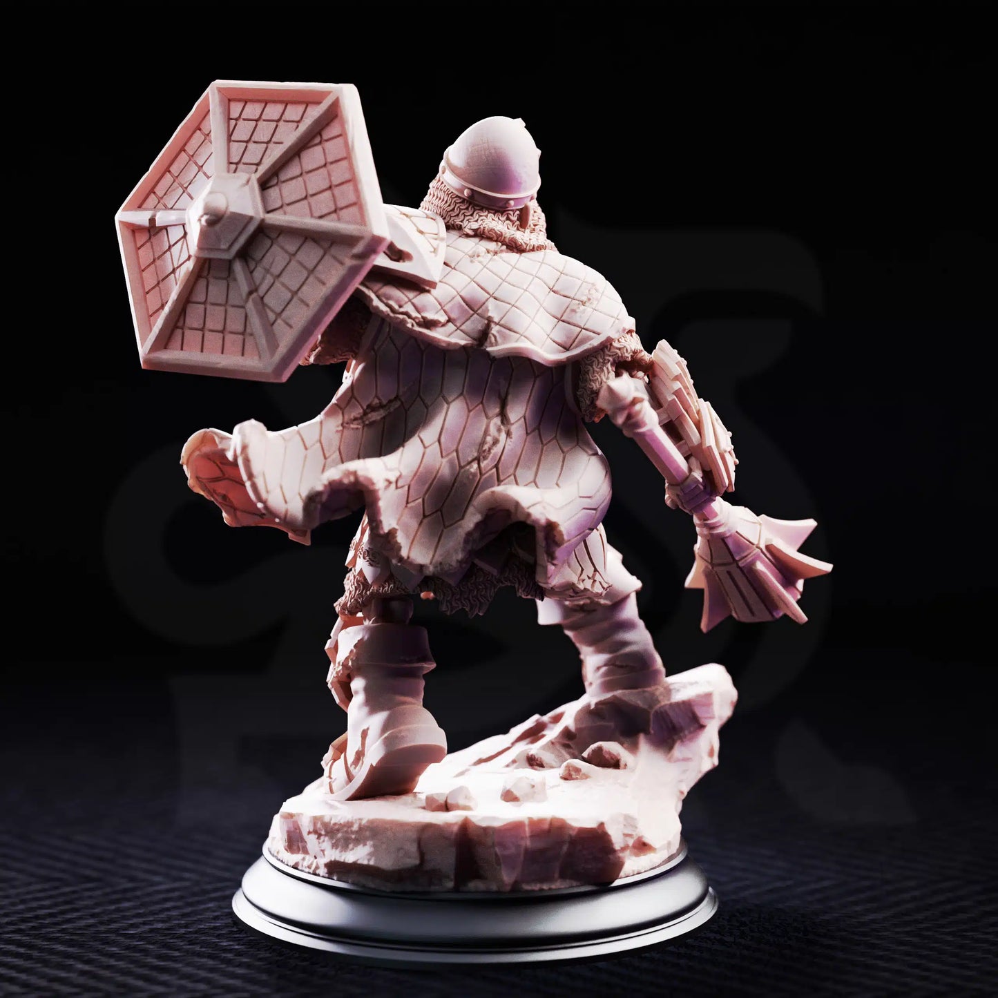 Sook, Crook, Mook, Brook, Hook – Undead Dwarven Brothers - 3D Printed Undead Miniature