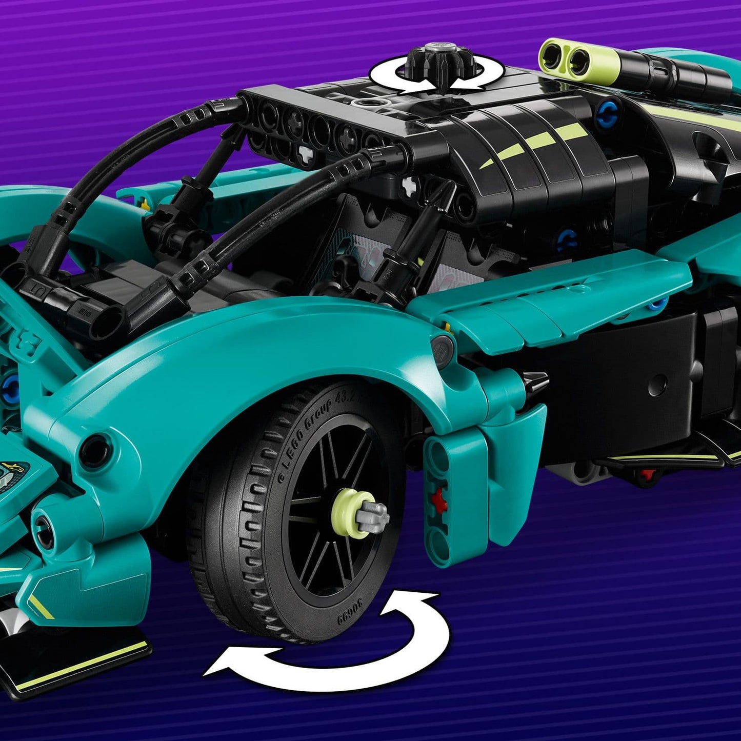 Lego Technic 42208 Aston Martin Valkyrie Building Set for Ages 9 & Up