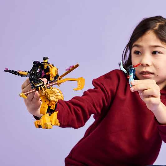 Lego Ninjago 71839 Arin's Spinjitzu Battle Mech Playset for Age 7 & Up