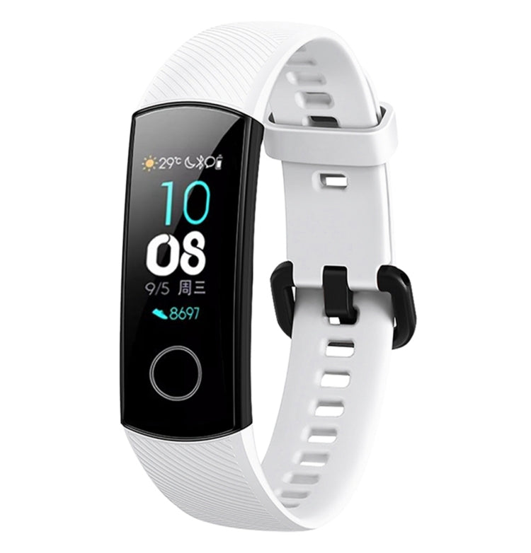 Solid Color Silicone Watch Band for Huawei Honor Band 4