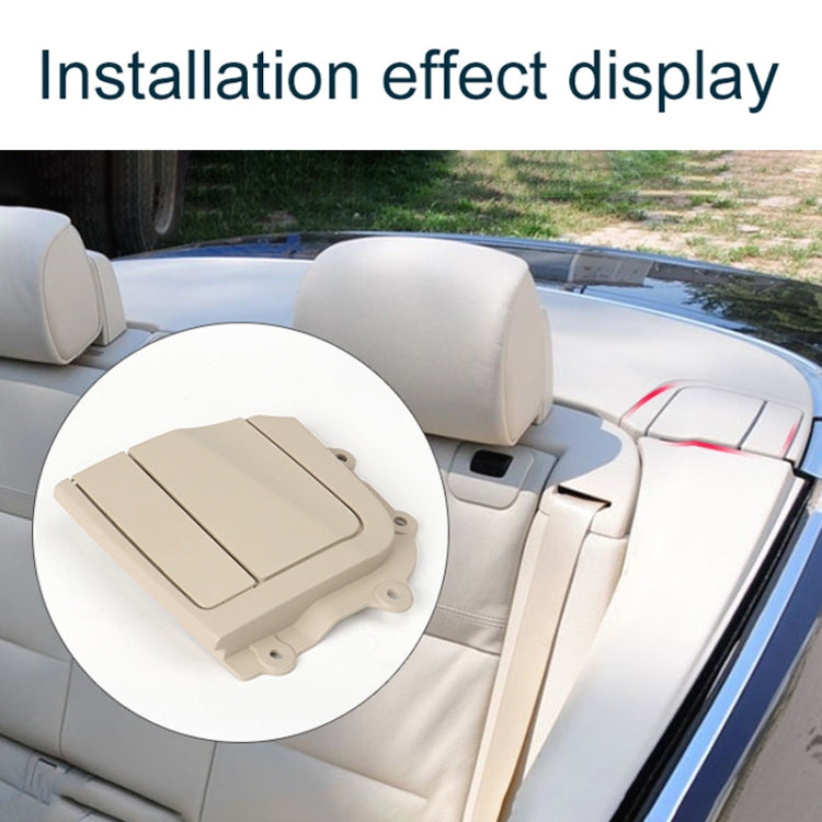 For BMW 3 Series E93 Left Driving Car Convertible Rear Platform Right Hinge Cover Folding Cover 5437 7175 480, Left Side