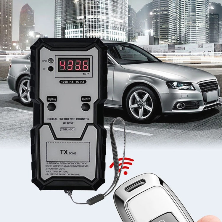 CNBJ-501 100M-1GHz Infrared Frequency Tester, CNBJ-501