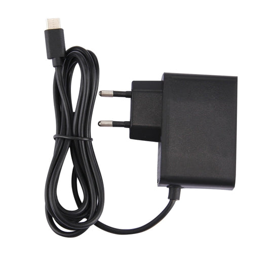For Nintendo Switch NS Game Console Wall Adapter Charger Charger Adapter Charging Power, DC 5V, Cable Length: 1.5m, EU Plug(Black), For Switch NS EU Plug