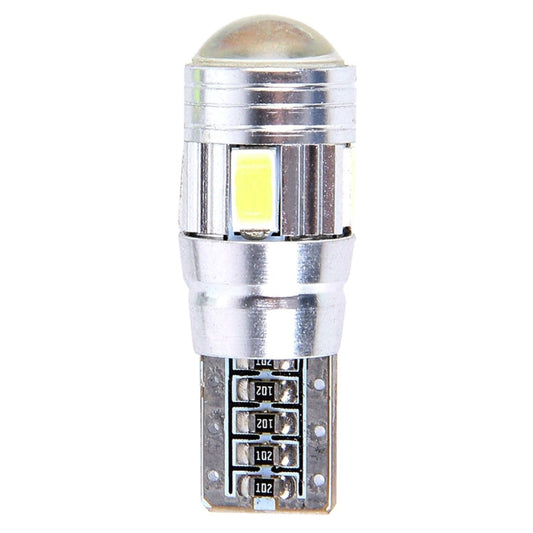 2PCS T10 3W Ice Blue Light 6 SMD 5630 LED Error-Free Canbus Car Clearance Lights Lamp, DC 12V, 6 SMD 5630 LEDs