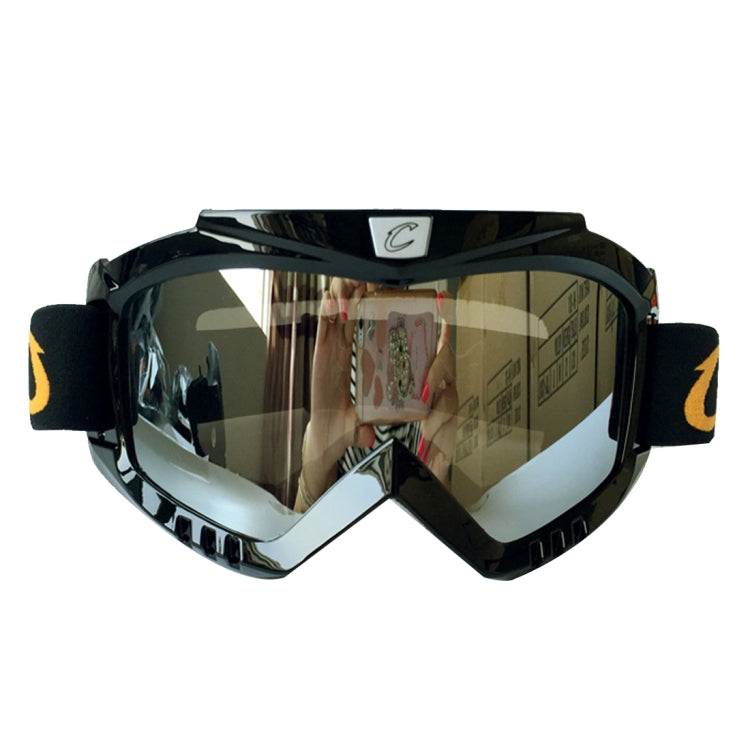 Motorcycle Helmet Riding Mask Goggles Set Outdoor Wind and Sand Resistant Off-road Harley Goggles Removable Masks