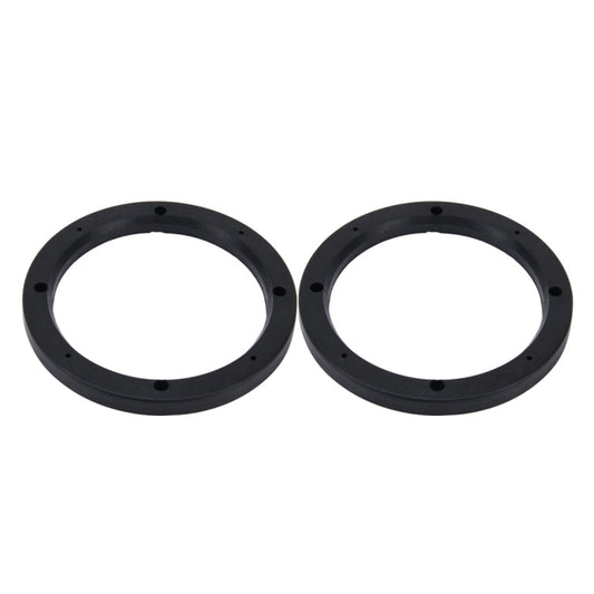 2 PCS 6.5 inch Car Auto ABS Loudspeaker Base Protection Hollow Cover Holder Mat, Inner Diameter: 14.5cm, 14.5cm