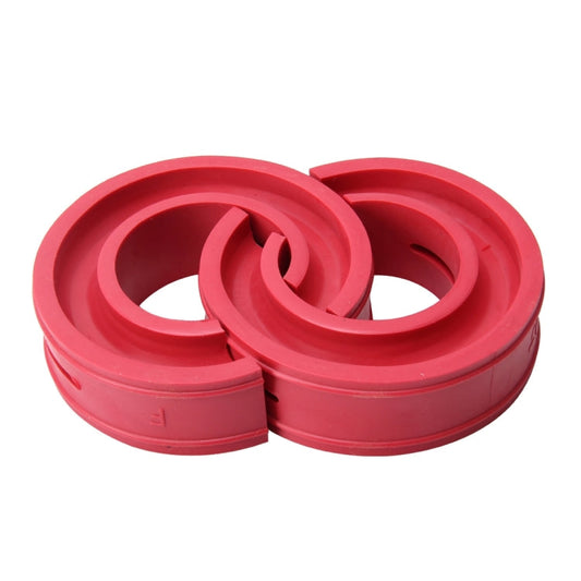 2 PCS Car Auto C Type Shock Absorber Spring Bumper Power Cushion Buffer, Spring Spacing: 27mm, Colloid Height: 50mm(Red), C Type(Spring Spacing: 27mm, Height: 50mm)