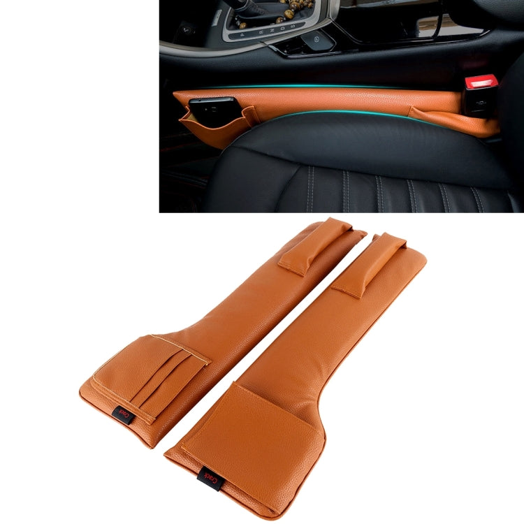 A Pair Universal Car Seat Catcher Gap Console Filler Seat Side Pocket Organizer Catcher Leak-Proof Seat Crevice Storage Bags, Seat Anti Tampon Pad 1, Seat Anti Tampon Pad 2, Seat Anti Tampon Pad 3, Seat Anti Tampon Pad 4