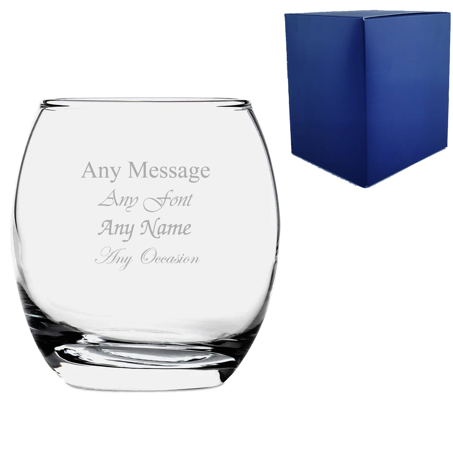 Personalised Engraved Tondo Hi Ball 405ml Glass - Perfect Gift Present