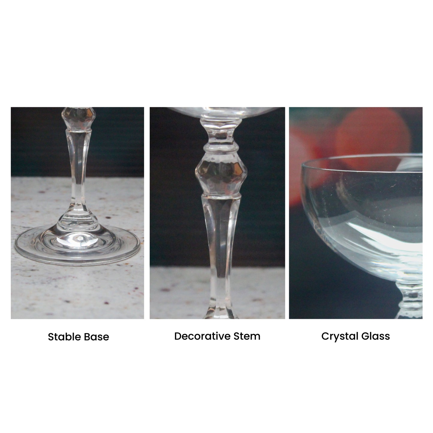 Engraved Charleston Cocktail Champagne Coupe, Personalise with Any Name or Message