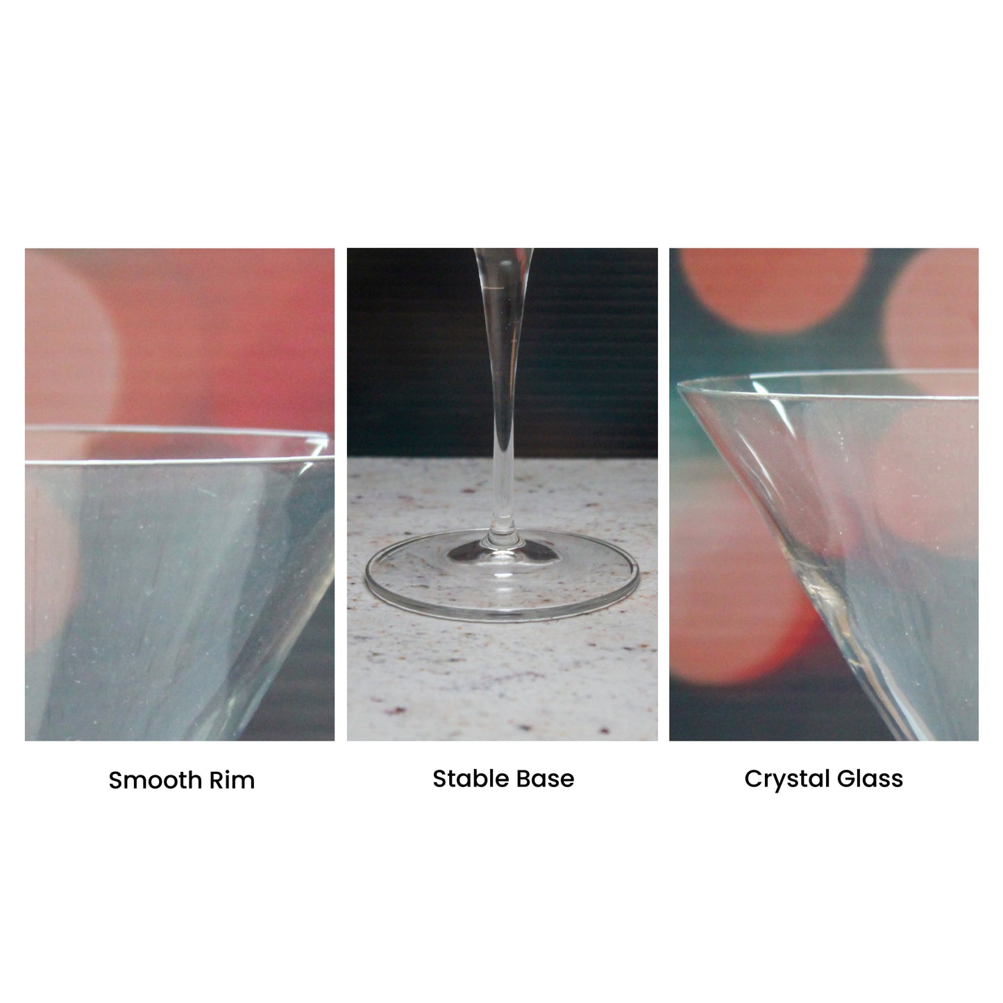 Engraved Allegro Martini Cocktail Glass with Name with Heart Design, Personalise with Any Name