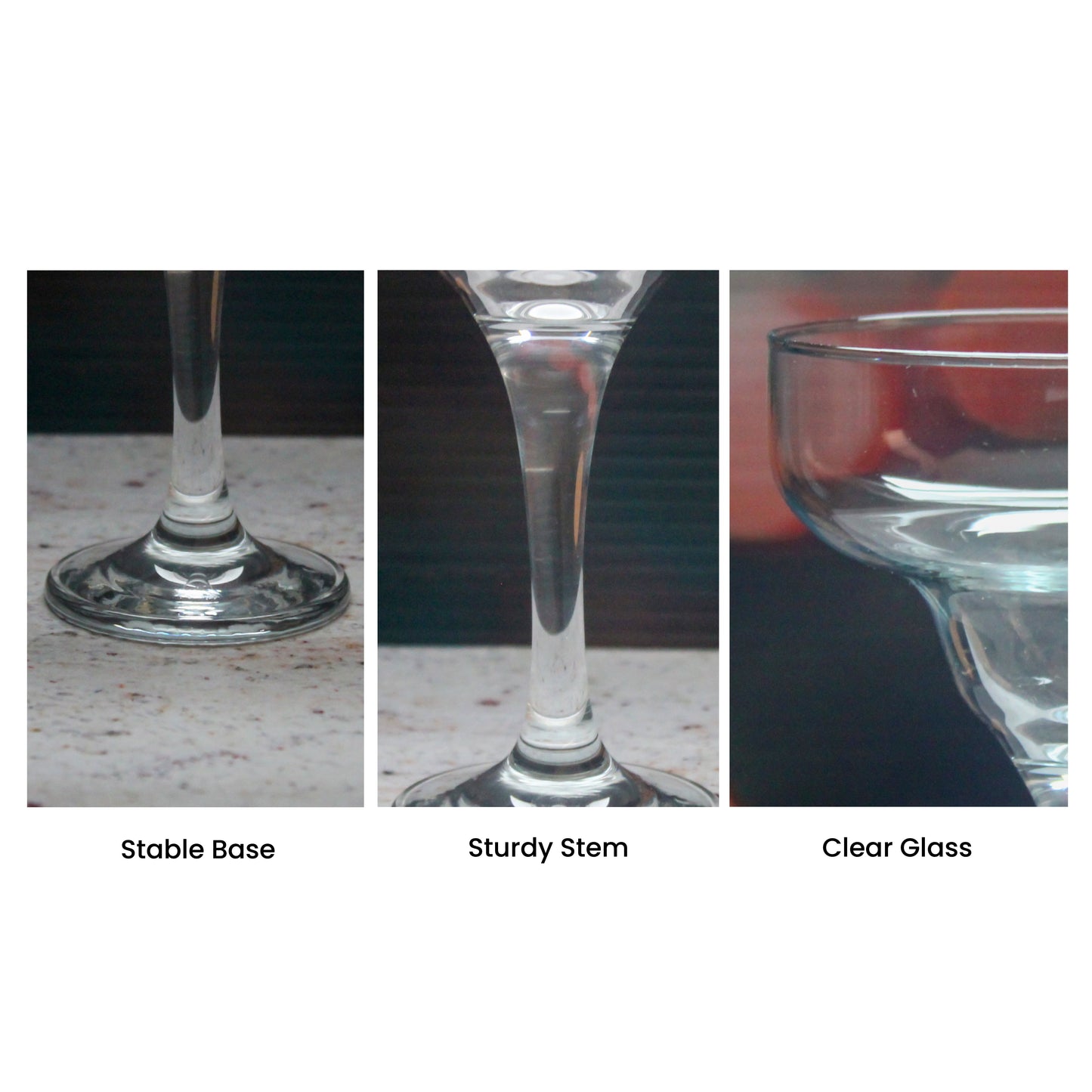 Engraved 295ml Margarita Cocktail Glass with Initials Design, Personalise with Any Name