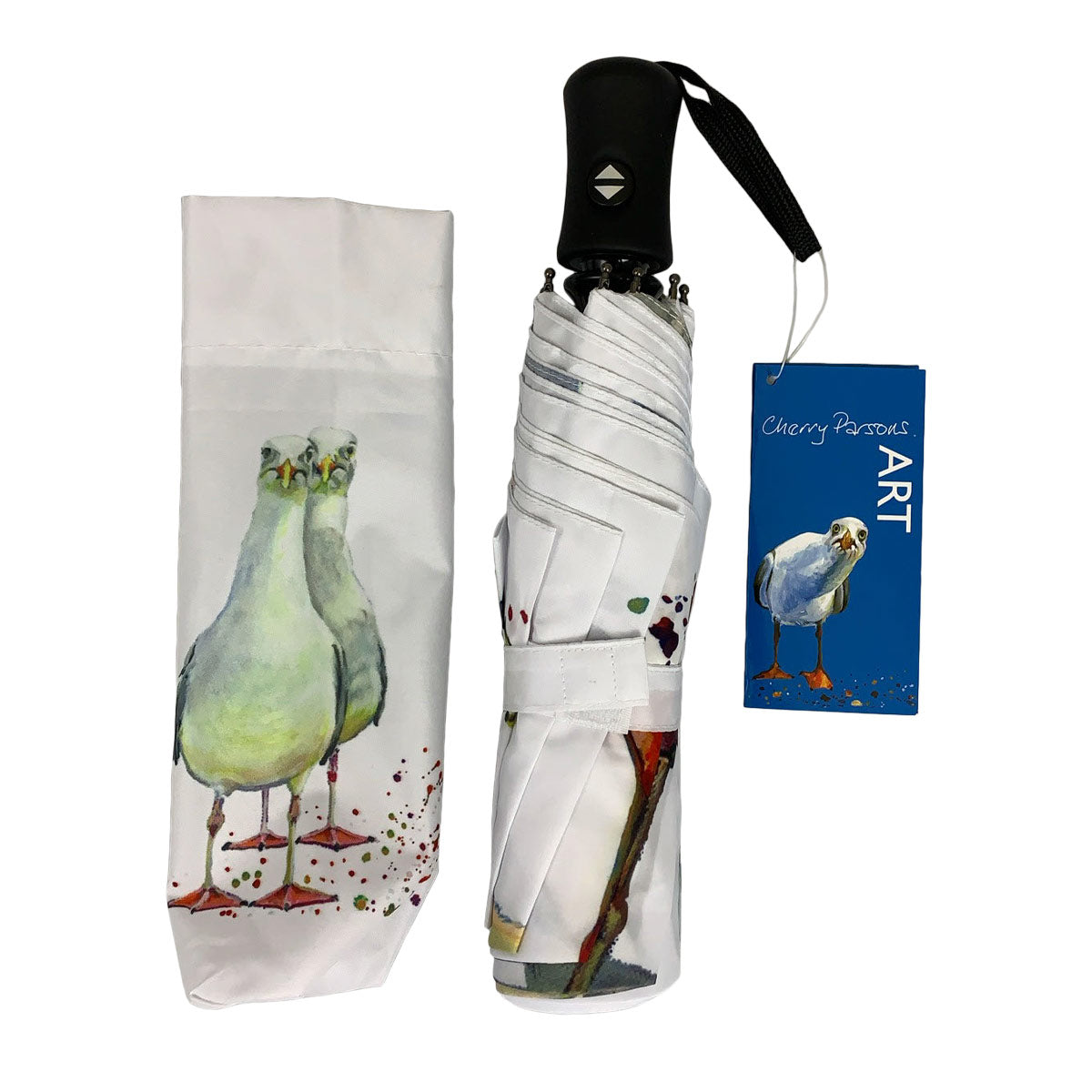 Cherry Parsons 8 Seagull design Telescopic White