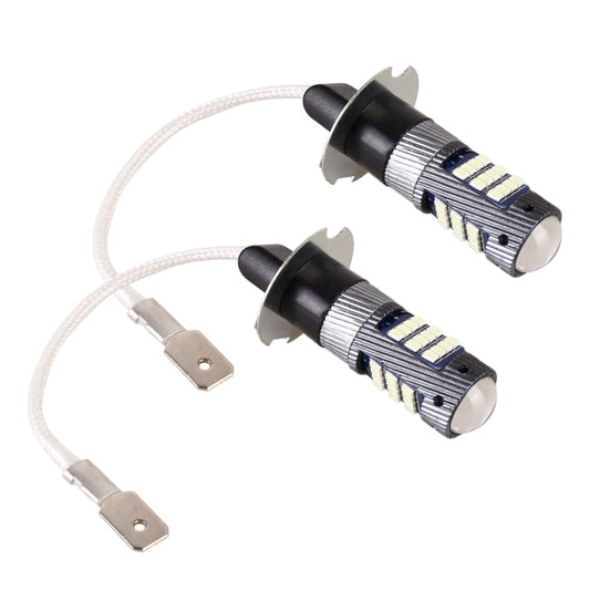 1 Pair H3 DC12V / 5W Car LED Fog Light with 42LEDs SMD-2016 Lamp Beads, H3 (White Light), H3 (Yellow Light)